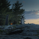 A Castle Rock cliffhanger on a Castle Rock cliff